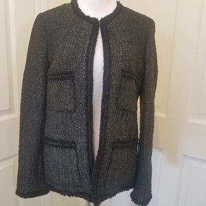ZARA BOUCLE JACKET NWT